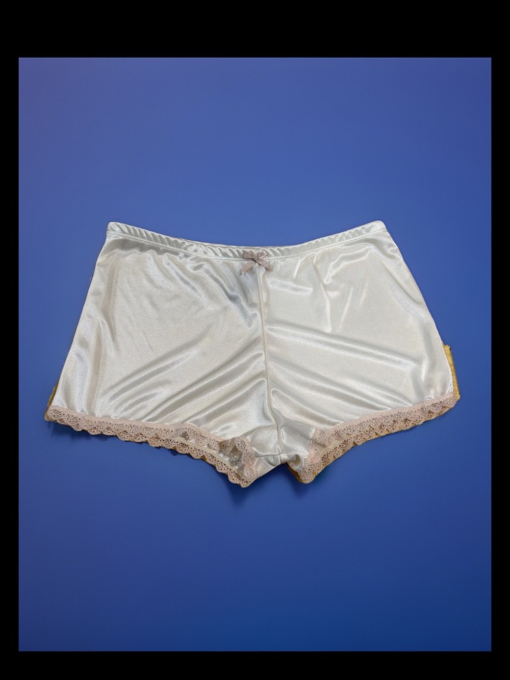 Women’s Sexy Midnight Coco Pink Short Shorts Silky Pajama Cheeky Bottoms XL